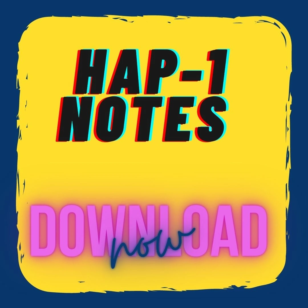 hap-1 notes