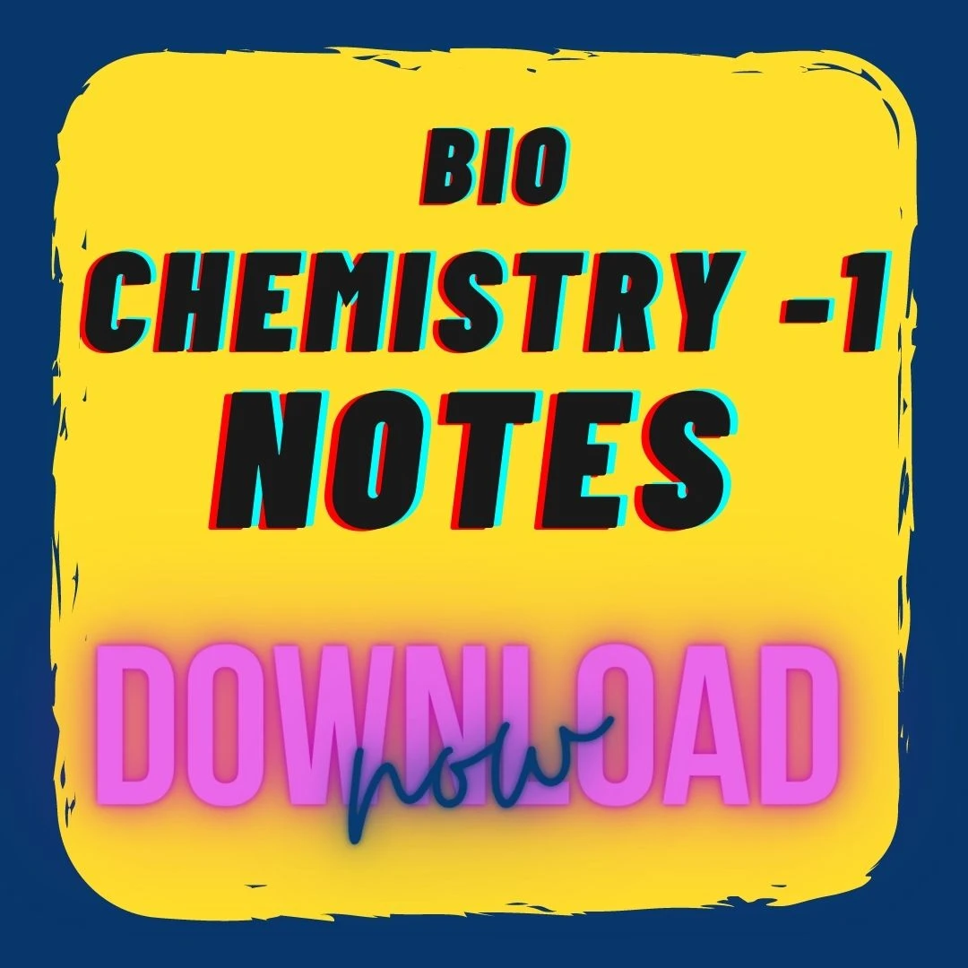 biochemistry notes